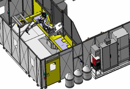 Cellule 1 robot 3 axes