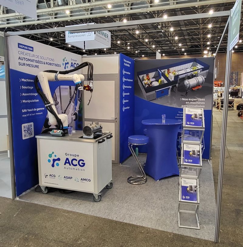 Stand Groupe ACG Automation au Global Industrie 2025