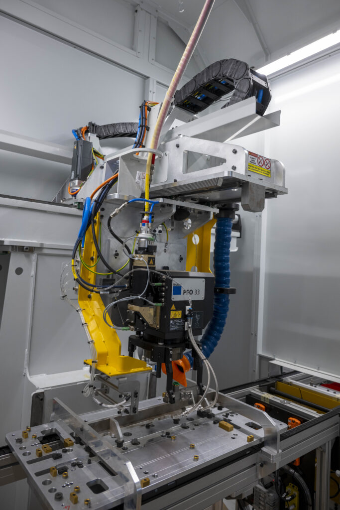 Image tête laser de soudure et outillage